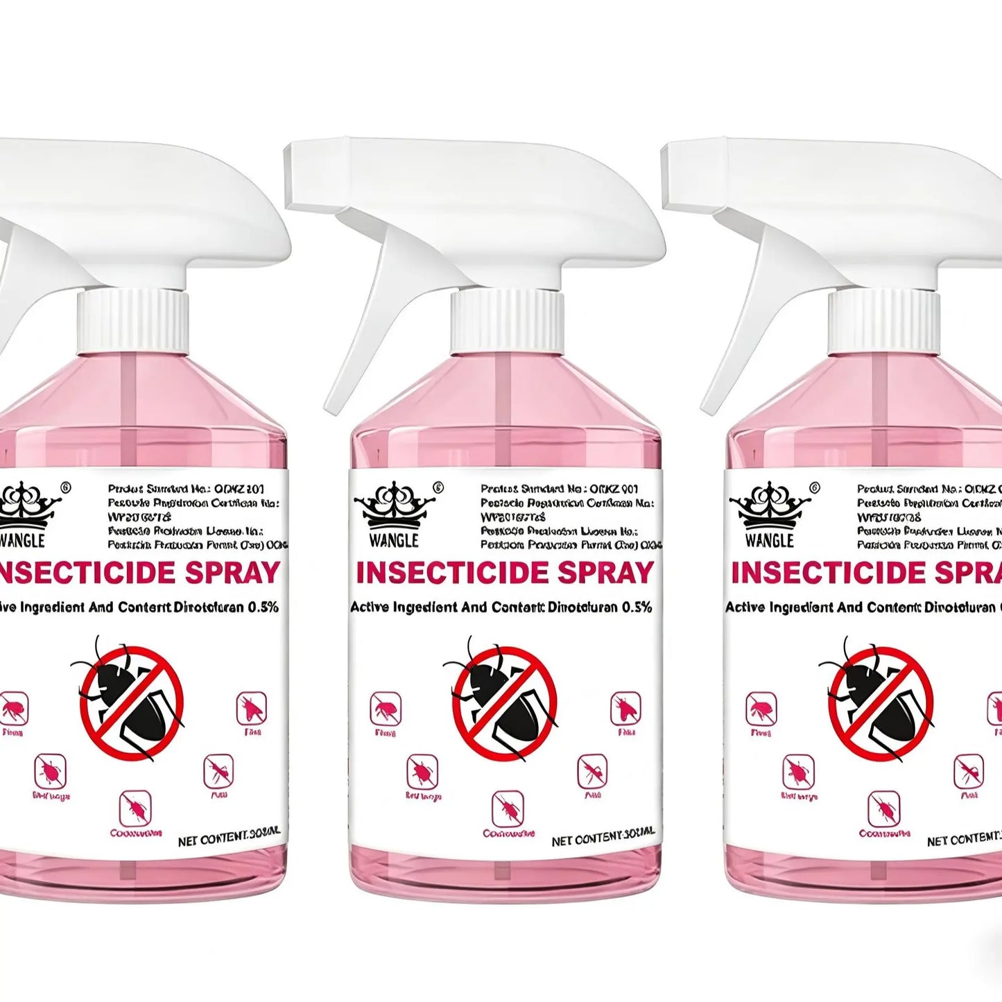 Indoor Cockroach Killer Pest Control Spray, User-Friendly Versatile Home Care Solution for Cockroaches & Other Insects