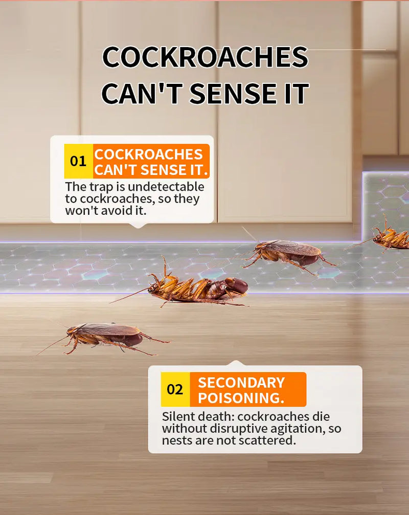 Indoor Cockroach Killer Pest Control Spray, User-Friendly Versatile Home Care Solution for Cockroaches & Other Insects