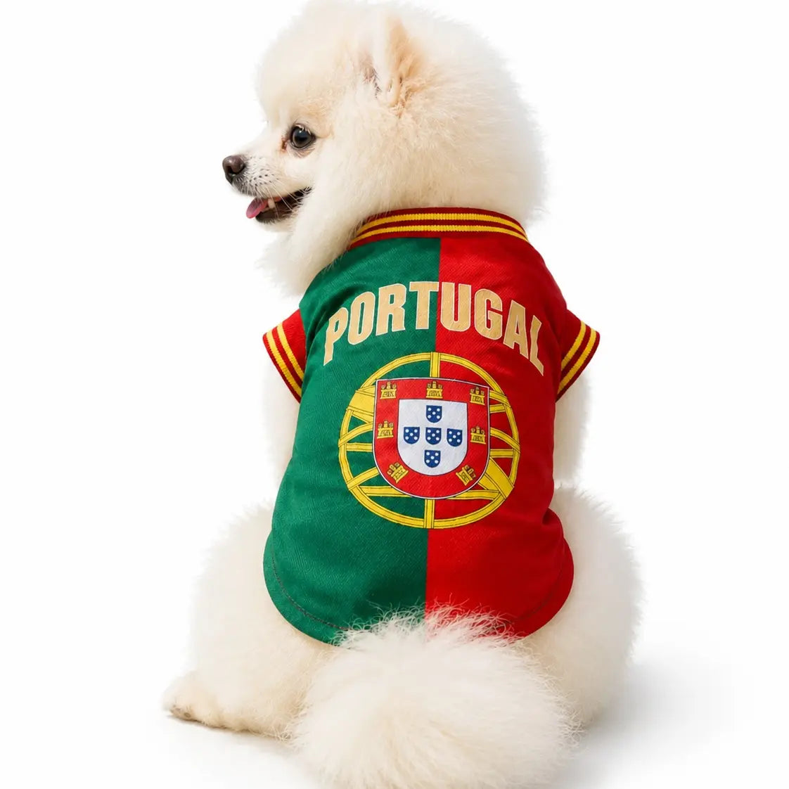 Pet Sports Jersey Shirt for Dogs and Cats, Lightweight Breathable Sleeveless Mesh Puppy Vest, Cute Soccer Style Pet Outfit for Small Medium Pets, Parties, Photos, Walks and Game Day