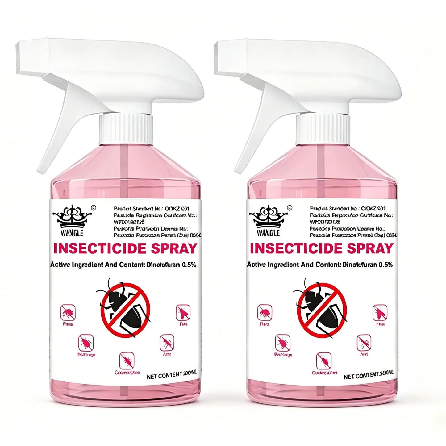 Indoor Cockroach Killer Pest Control Spray, User-Friendly Versatile Home Care Solution for Cockroaches & Other Insects