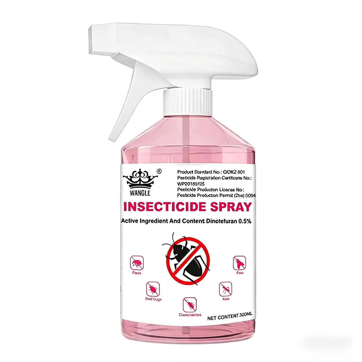 Indoor Cockroach Killer Pest Control Spray, User-Friendly Versatile Home Care Solution for Cockroaches & Other Insects